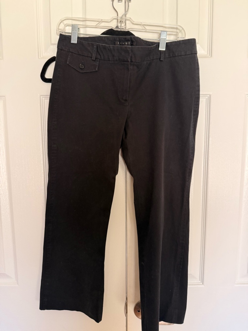 Theory-Black Women’s Jeans - Classic Straight Leg
